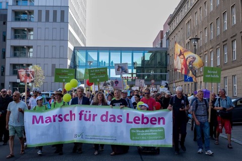 Germany, Berlin, 20/09/2025, Anti-abortion activists demonstrate in Berlin, initiated by the