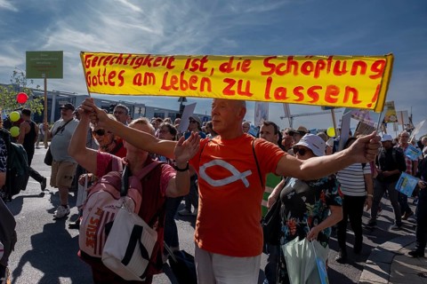 Germany, Berlin, 20.09.2025, anti-abortionists demonstrate in Berlin, initiator was the Federal