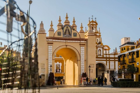 Arco de la Macarena in Seville, Spain