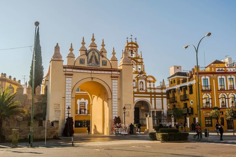 Arco de la Macarena in Seville, Spain