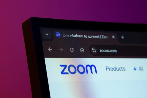 Dhaka, Bangladesh- 02 June 2025: Close-up of a computer screen displaying the Zoom web interface in