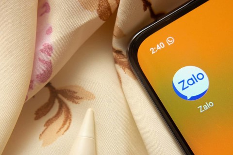 Dhaka, Bangladesh- 07 May 2025: Zalo app icon is seen on smartphone