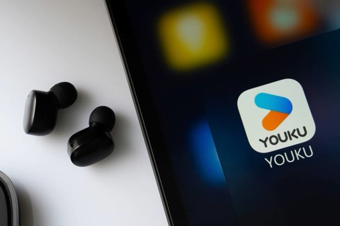 Dhaka, Bangladesh- 22 June 2025: A close up of an iPad screen displaying the YOUKU app