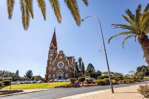 Christuskirche is a historic Lutheran church built between 1907 and 1910 during the German colonial