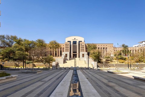 The Supreme Court of Namibia is the highest court in the judicial system of Windhoek, Khomas Region
