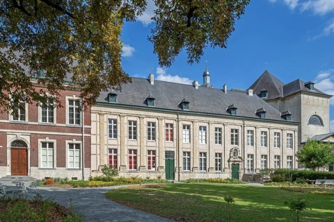 New abbot's lodgings at the Abdij van Vlierbeek, former Benedictine abbey at Kessel-Lo near Leuven,