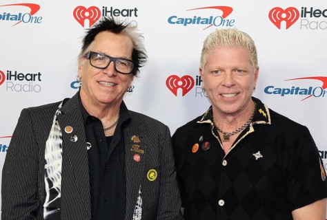 Noodles and Dexter Holland of The Offspring at the 2025 iHeartRadio Music Festival held at T-Mobile