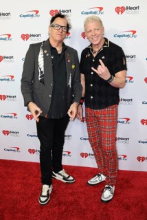 Noodles and Dexter Holland of The Offspring at the 2025 iHeartRadio Music Festival held at T-Mobile