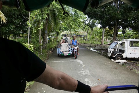 Bicycle taxi, taxi, bicycle, public transport, mobility, service, transport, Negros Occidental,