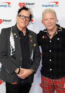 Noodles and Dexter Holland of The Offspring at the 2025 iHeartRadio Music Festival held at T-Mobile
