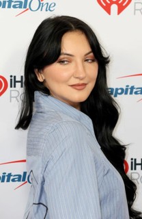 Julia Michaels at the 2025 iHeartRadio Music Festival held at T-Mobile Arena in Las Vegas, USA on