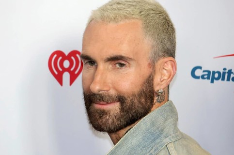 Adam Levine of Maroon 5 at the 2025 iHeartRadio Music Festival held at T-Mobile Arena in Las Vegas,