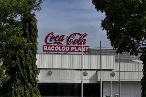 Coca Cola factory near Bacolod, Negros Occidental, Philippines