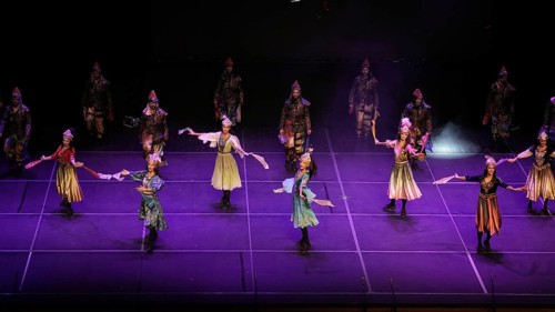 Dancers from Fire of Anatolia perform a variety of stage choreographies in traditional Anatolian