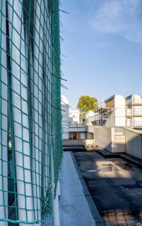 Open day, Bauhaus Archive, construction site in Klngelhöferstraße, Berlin, Germany
