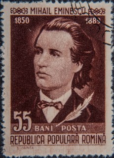 Mihail Eminescu, (1850-1889) was a late romantic poet, and is probably the most famous Romanian