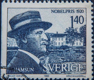 Knut Hamsun, (1859 -1952) was a Norwegian writer. He received the Nobel Prize in Literature in 1920