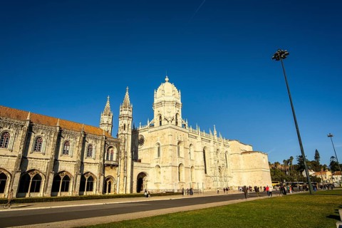 Historic, jeronimos Monastery, Belem, Lisbon, Portugal