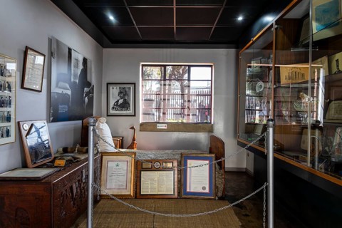 Johannesburg, South Africa - August 9, 2025: Nelson Mandela's House, a historic house in Soweto, a