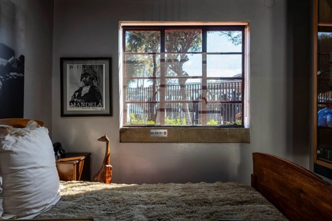 Johannesburg, South Africa - August 9, 2025: Nelson Mandela's House, a historic house in Soweto, a
