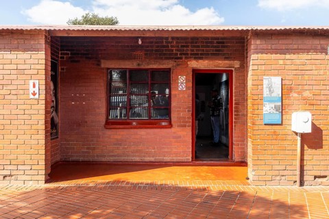 Nelson Mandela's House - a historic house in Soweto, a symbol of the struggle against apartheid, 9