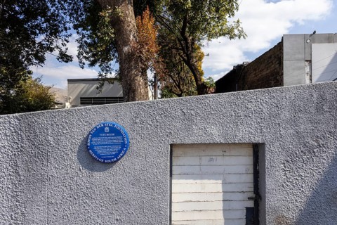 House of Desmond Tutu, in Soweto, Johannesburg, South Africa. Johannesburg, South Africa - August