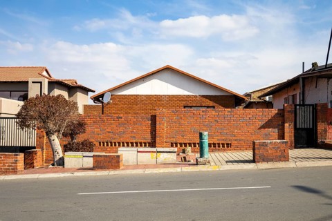Nelson Mandela's House - a historic house in Soweto, a symbol of the struggle against apartheid,