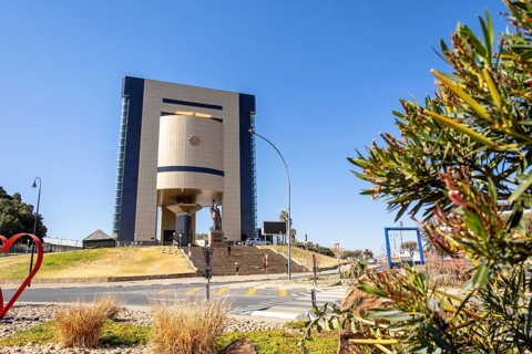The Independence Memorial Museum in Windhoek, Namibia, honors Dr. Sam Nujoma and the country's