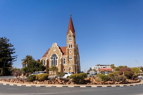 Christuskirche is a historic Lutheran church built between 1907 and 1910 during the German colonial