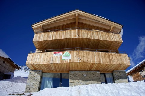 Holiday flats in a chalet on the Fiescheralp in Valais