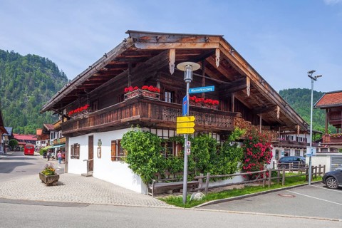 House, Reit im Winkl, Chiemgau, Upper Bavaria, Bavaria, Germany