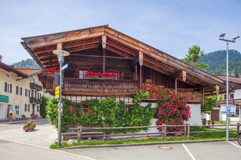 House, Reit im Winkl, Chiemgau, Upper Bavaria, Bavaria, Germany