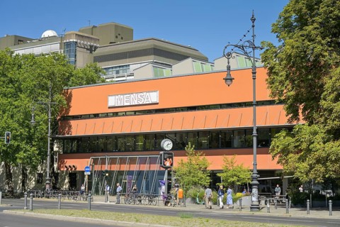 Canteen of the TU, Hardenbergstraße, Charlottenburg, Charlottenburg-Wilmersdorf, Berlin, Germany