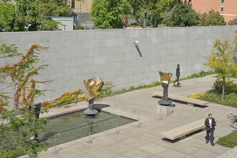 Sculpture Garden, Neue Nationalgalerie, Potsdamer Straße, Mitte, Berlin, Germany