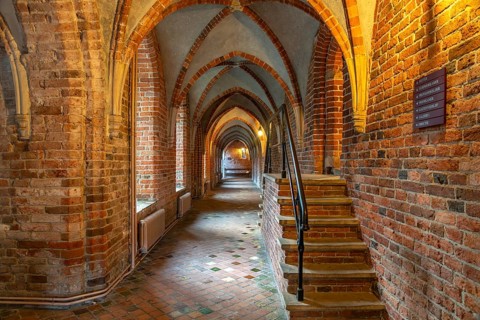 Interior of Ter Apel Monastery, Groningen, Netherlands