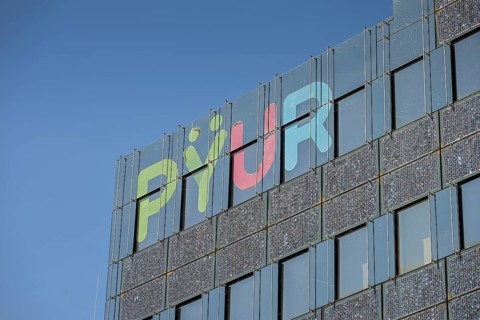 Pyur, telecommunications, office building, Kaiser-Augusta-Allee, Moabit, Mitte, Berlin, Germany