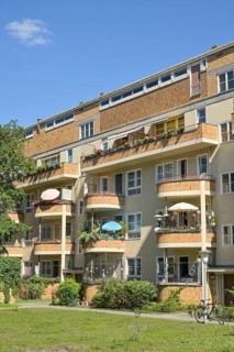 Residential buildings by Hugo Häring, Goebelstraße, Siemensstadt housing estate, Spandau, Berlin,