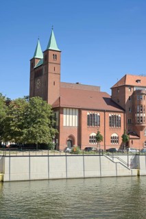 Church of the Redeemer, Wikingerufer, Spree, Moabit, Mitte, Berlin, Germany