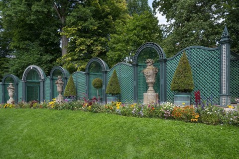 Castle Park, New Castle, Hermitage, Bayreuth, Upper Franconia, Franconia, Bavaria, Germany