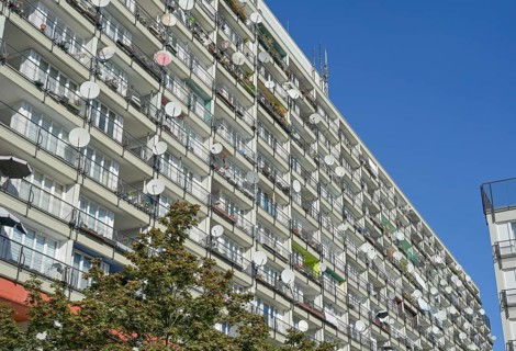Social housing, Pallasseum residential building, Pallasstraße, Schöneberg, Berlin, Germany