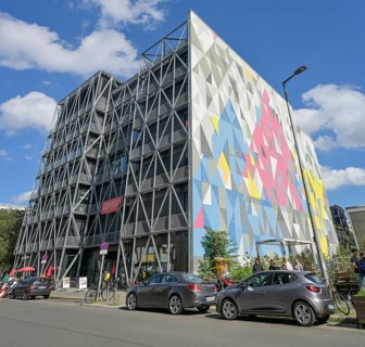 TAZ Neubau, Friedrichstraße, Kreuzberg, Friedrichshain-Kreuzberg, Berlin, Germany