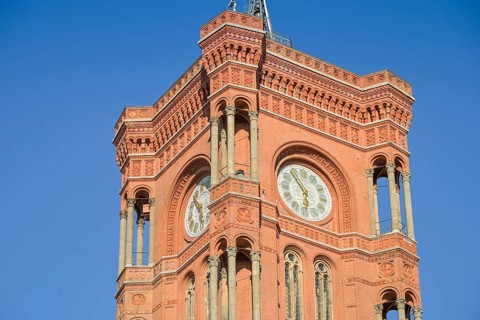 Rotes Rathaus, Rathausstraße, Mitte, Berlin, Germany