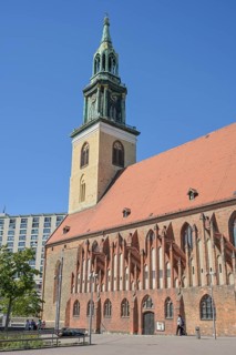 St Mary's Church, Karl-Liebknecht-Straße, Rathausstraße, Mitte, Berlin, Germany