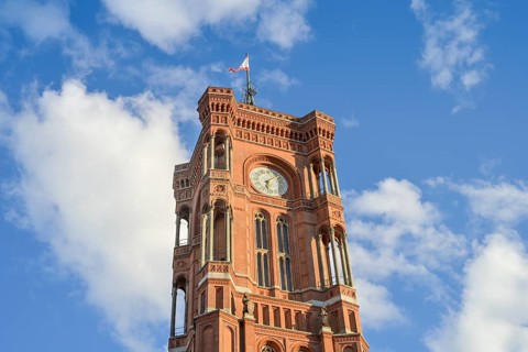 Rotes Rathaus, Rathausstraße, Mitte, Berlin, Germany
