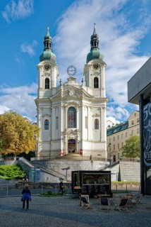 St Mary Magdalene Church in Baroque architecture, old town, spa, healing spring, health, mineral,
