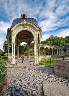 Park Colonnade, spa, healing spring, health, mineral, mineral water, illness, Karlovy Vary, Karlovy
