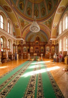 Russian Orthodox Church of St. Peter and Paul, Peter and Paul, Byzantine-style single-nave church,