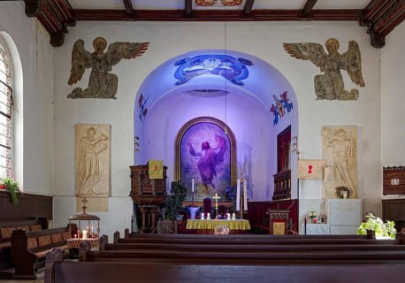 Church of St Peter and Paul, interior, interior, spa, healing spring, health, mineral, mineral