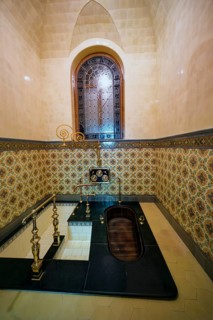 Luxury spa Kaiserbad, bathing room of Emperor Franz, interior, interior, spa, healing spring,