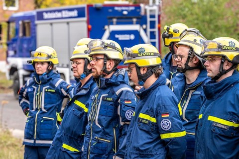 Major exercise FÜLEX25, of the THW, Technisches Hilfswerk, Landesverband North Rhine-Westphalia, on
